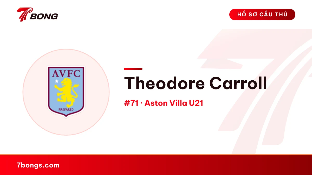 Theodore Carroll — Aston Villa U21