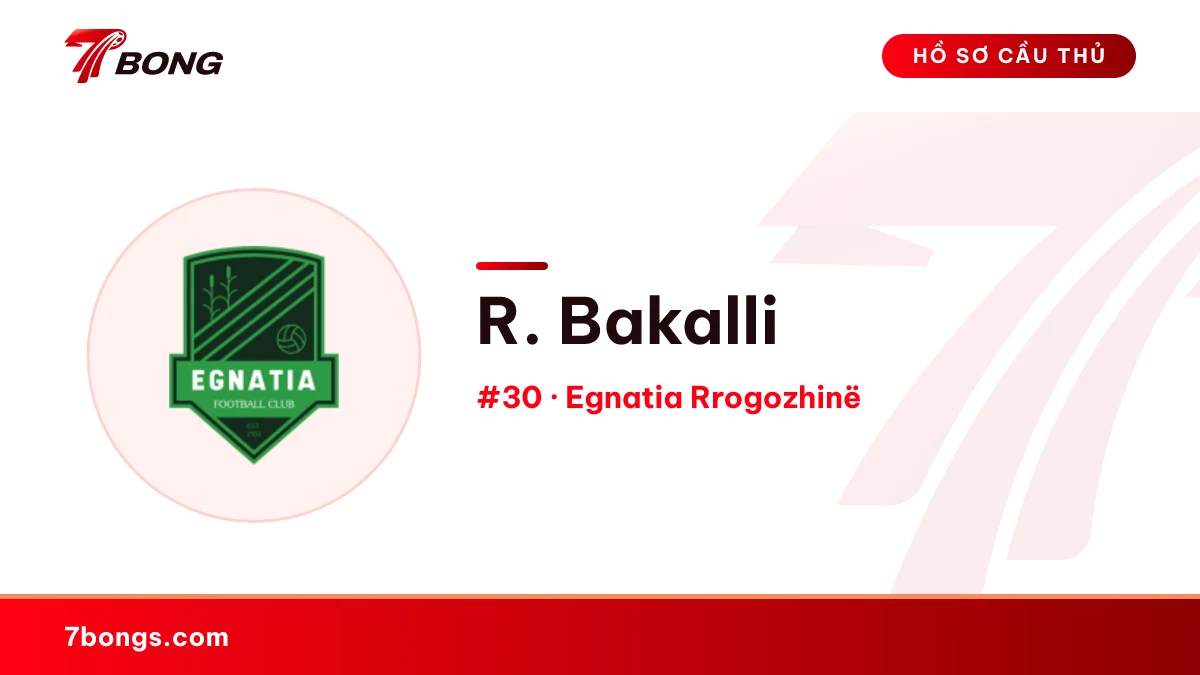 R. Bakalli — Egnatia Rrogozhinë