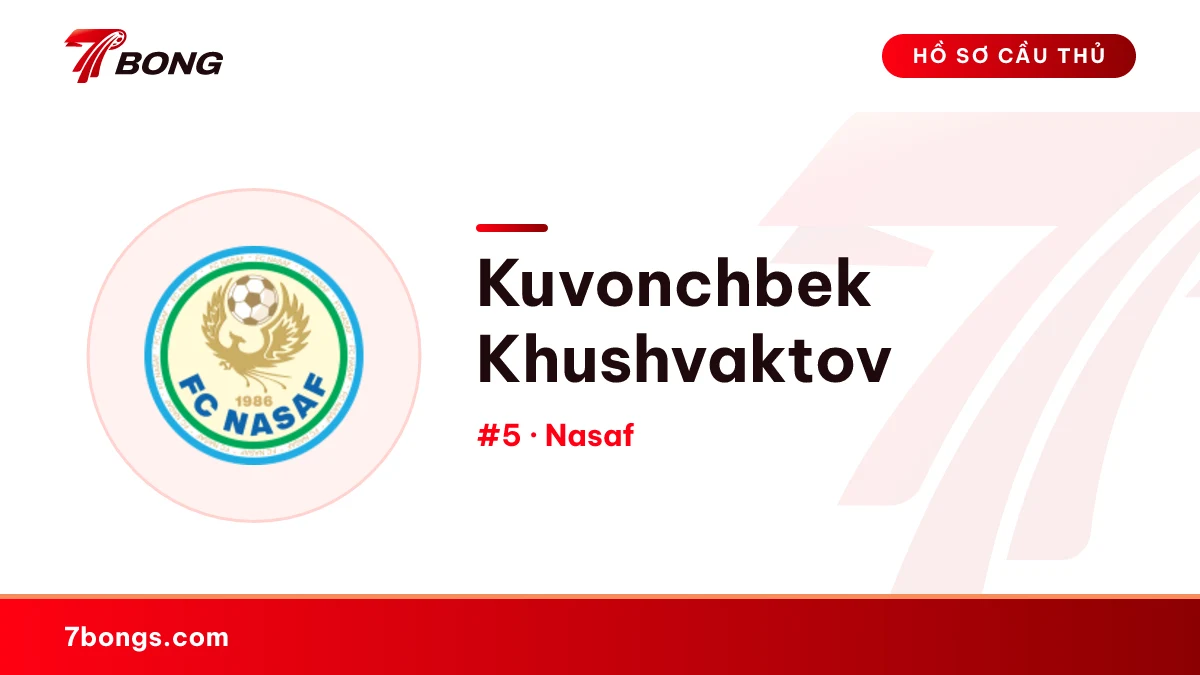 Kuvonchbek Khushvaktov — Nasaf