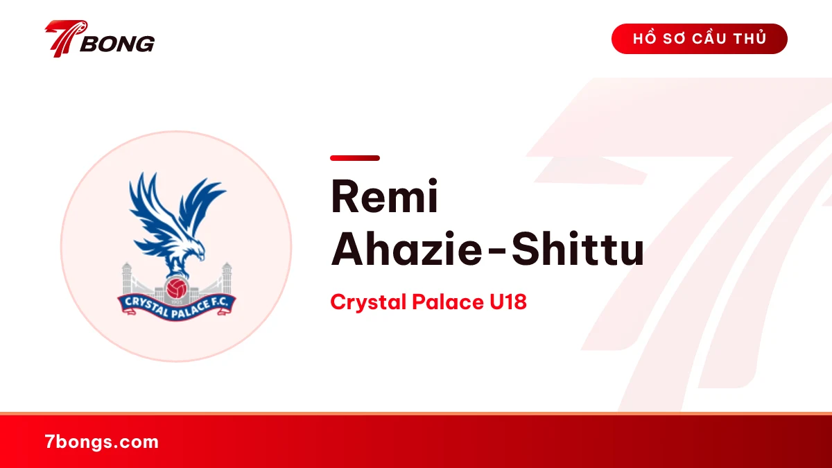 Remi Ahazie-Shittu — Crystal Palace U18