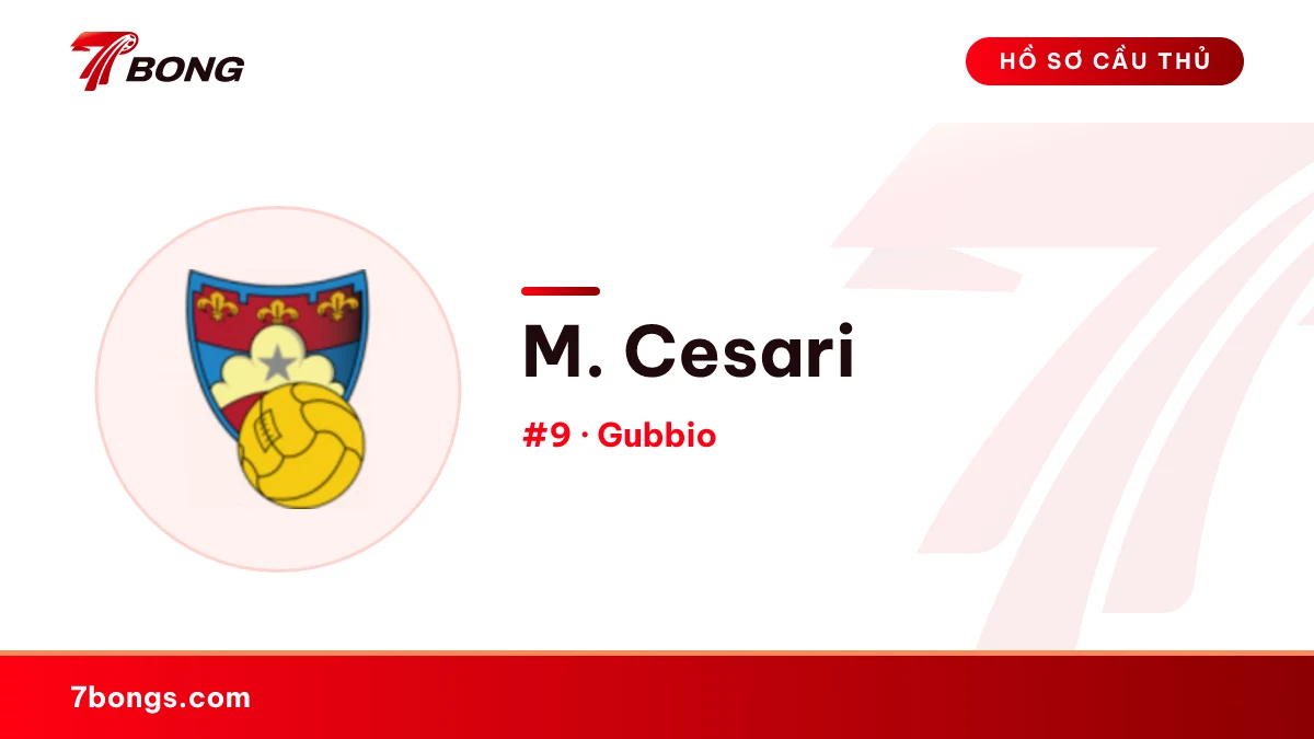 M. Cesari — Gubbio