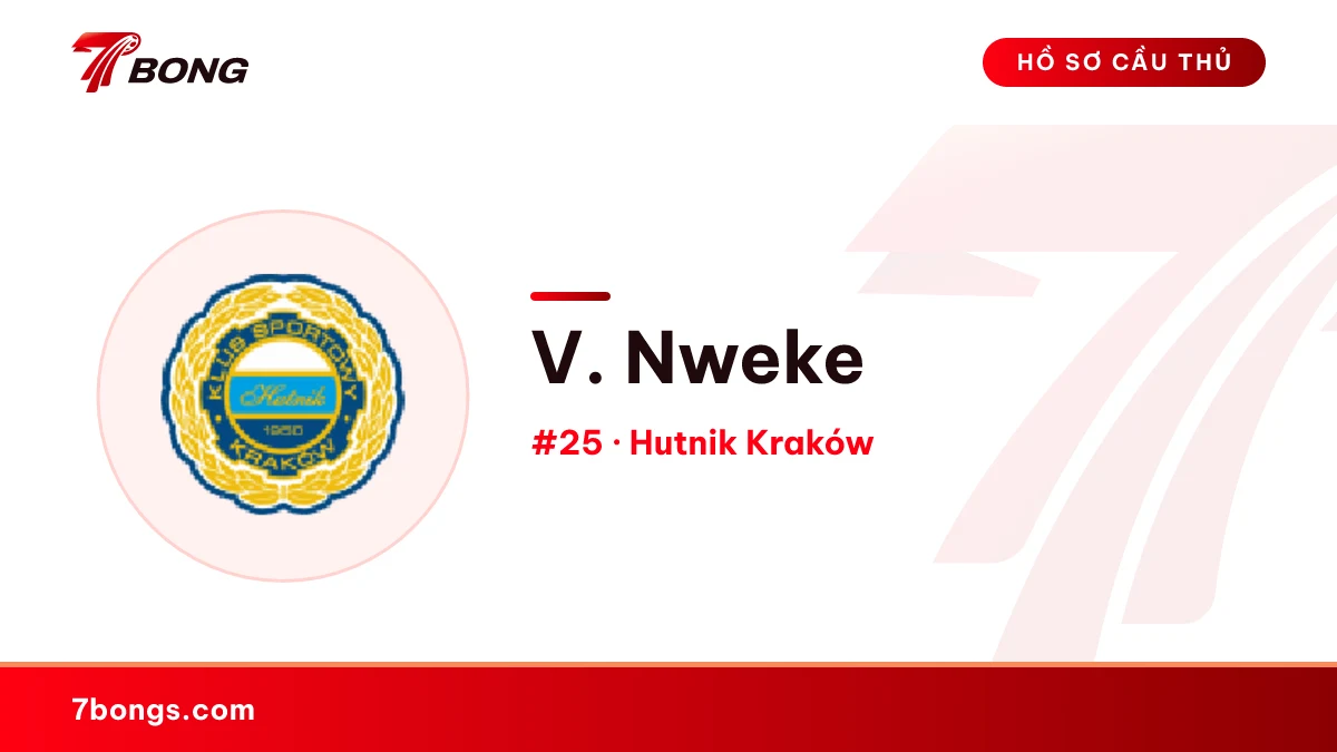 V. Nweke — Hutnik Kraków