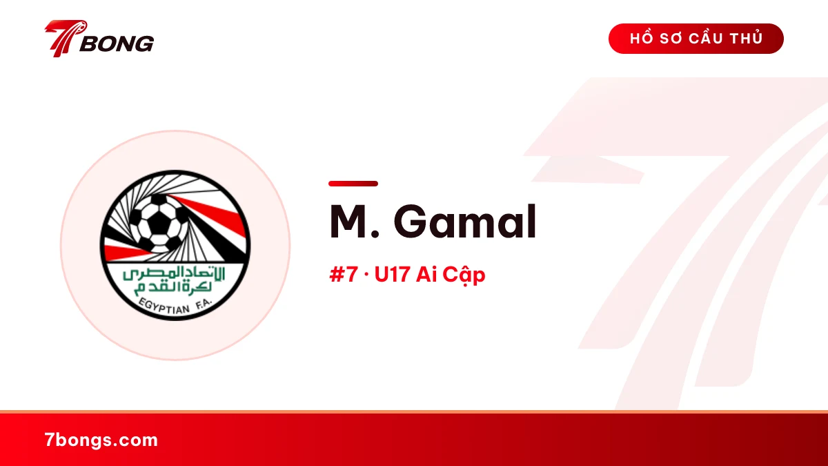 M. Gamal — U17 Ai Cập