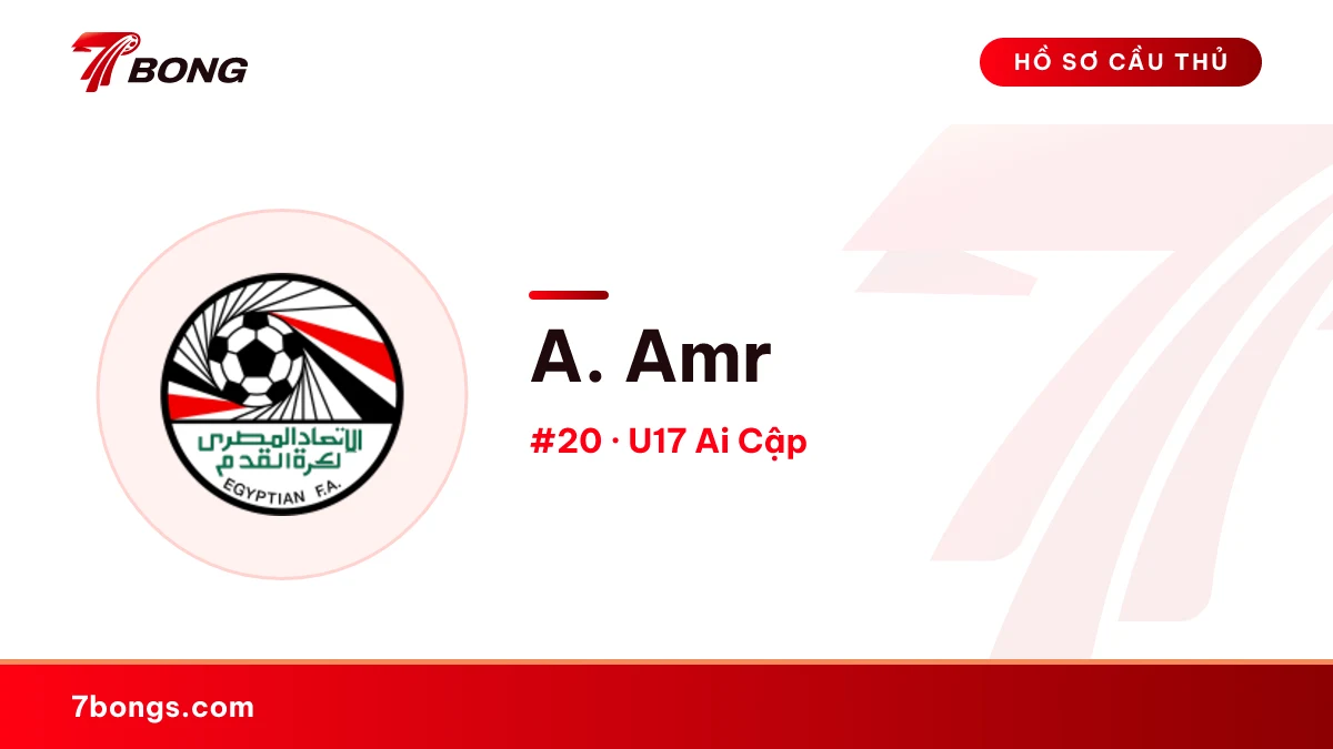A. Amr — U17 Ai Cập