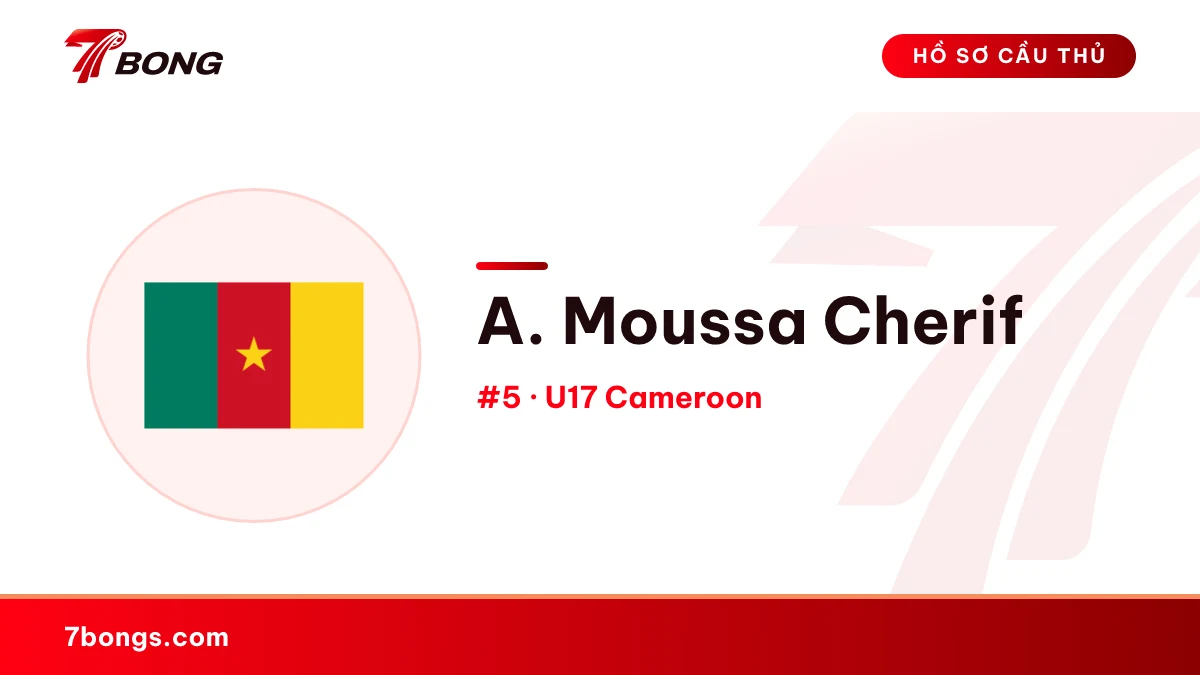A. Moussa Cherif — U17 Cameroon