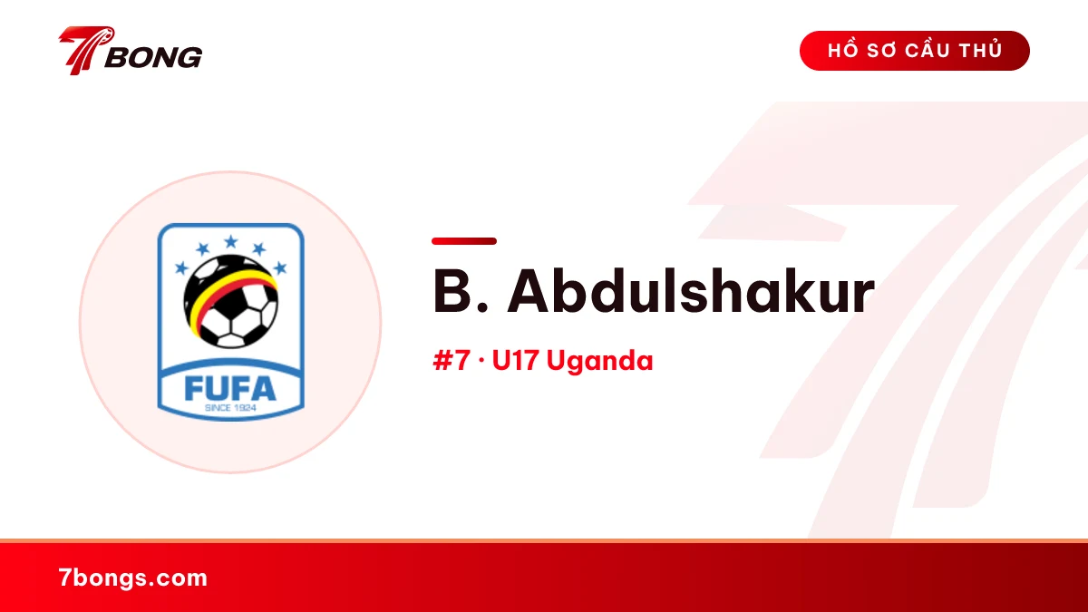B. Abdulshakur — U17 Uganda