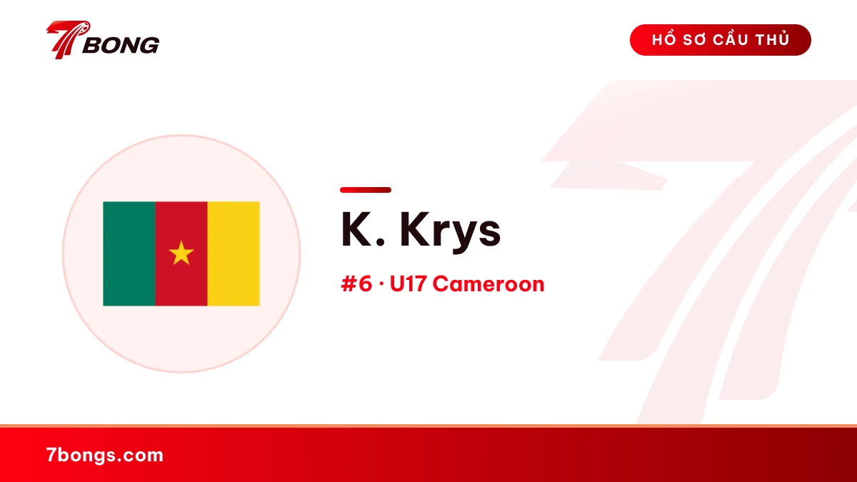 K. Krys — U17 Cameroon