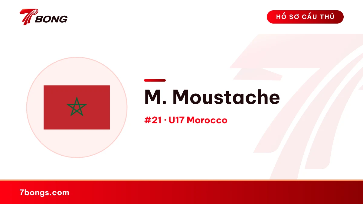 M. Moustache — U17 Morocco