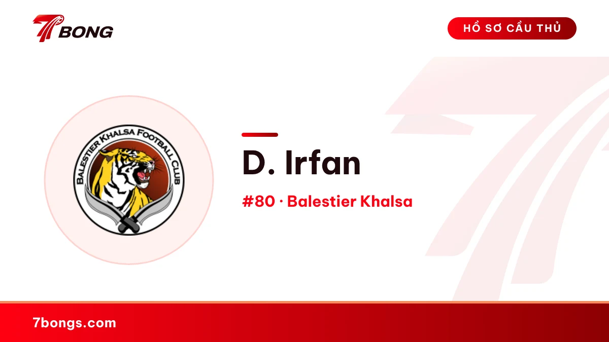 D. Irfan — Balestier Khalsa