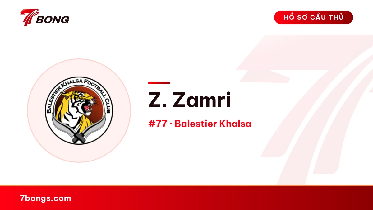 Z. Zamri — Balestier Khalsa