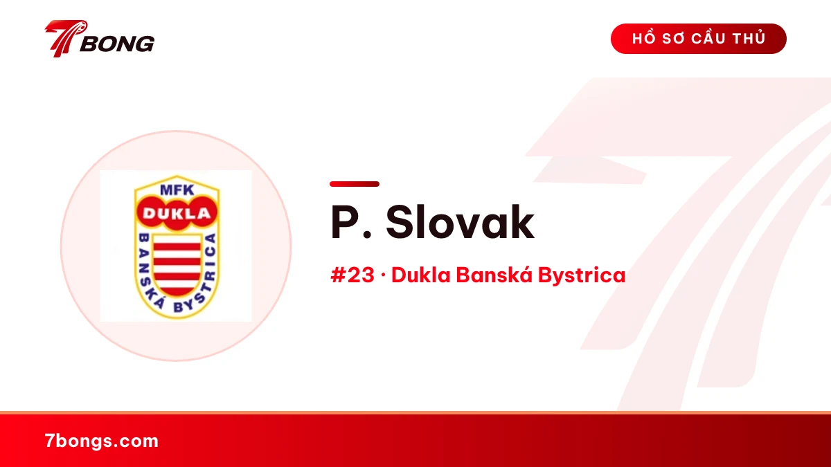 P. Slovak — Dukla Banská Bystrica