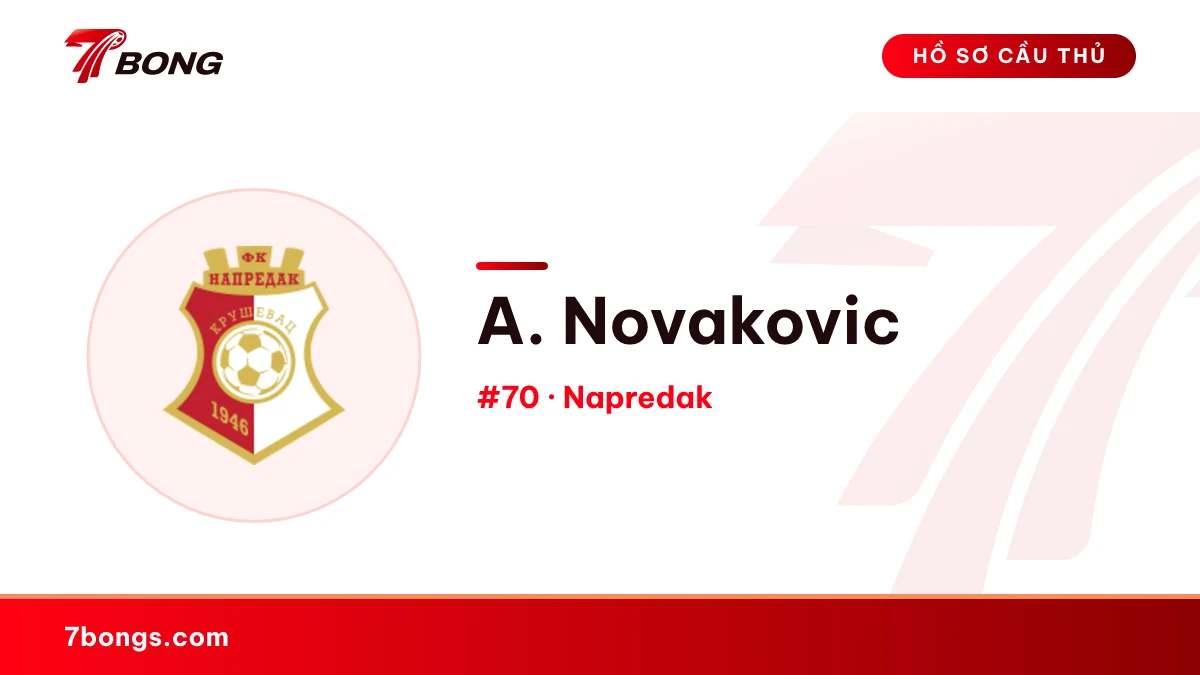 A. Novakovic — Napredak