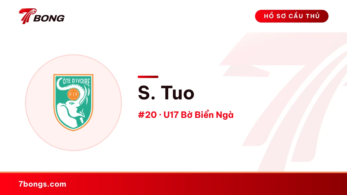 S. Tuo — U17 Bờ Biển Ngà