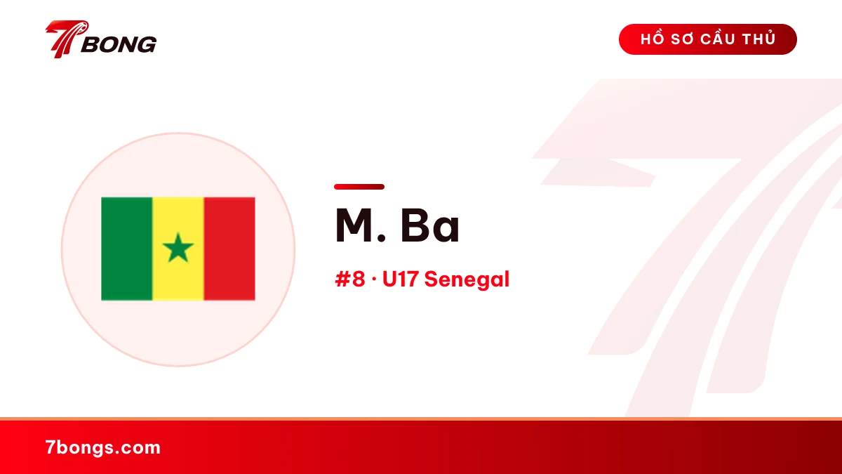 M. Ba — U17 Senegal