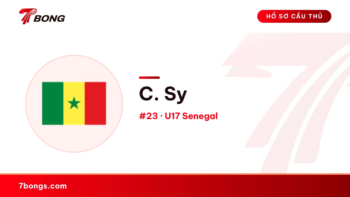 C. Sy — U17 Senegal