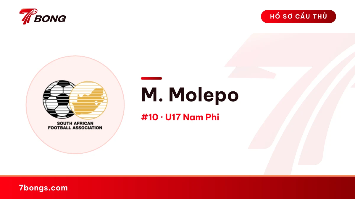 M. Molepo — U17 Nam Phi