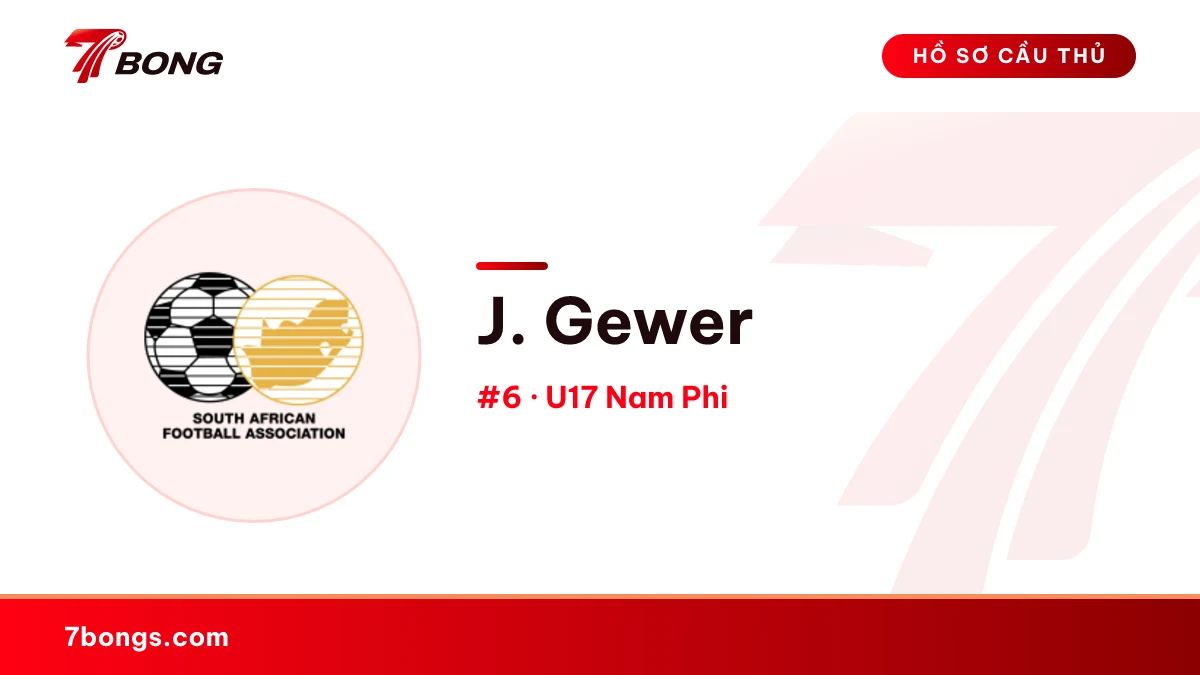 J. Gewer — U17 Nam Phi