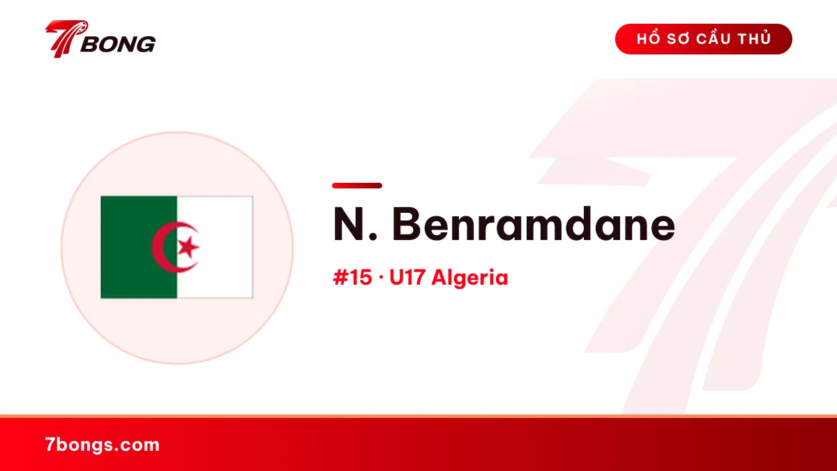 N. Benramdane — U17 Algeria