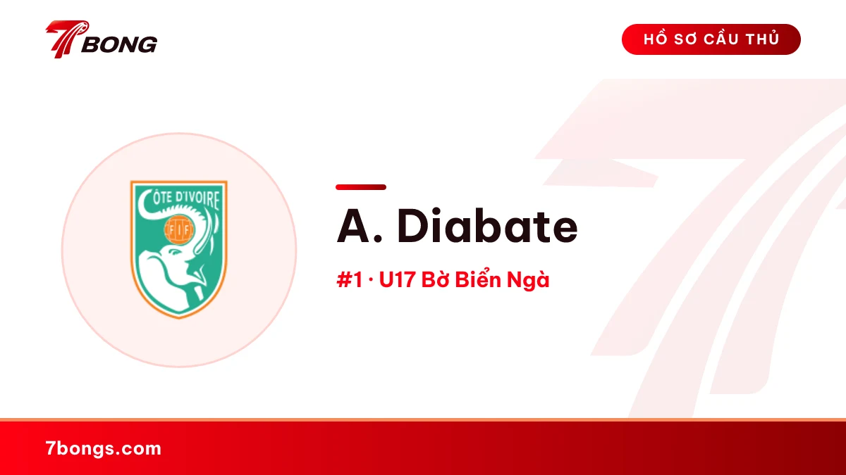 A. Diabate — U17 Bờ Biển Ngà