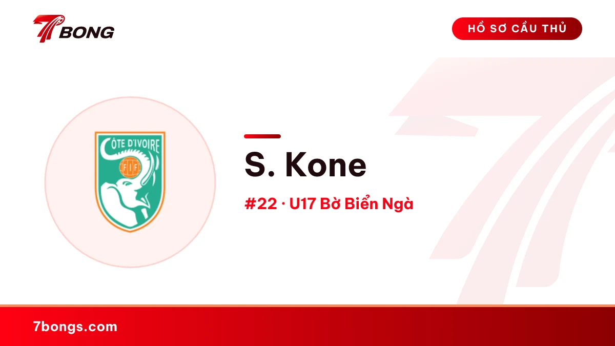 S. Kone — U17 Bờ Biển Ngà