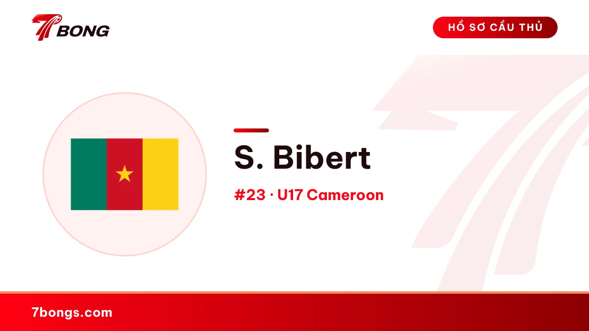 S. Bibert — U17 Cameroon