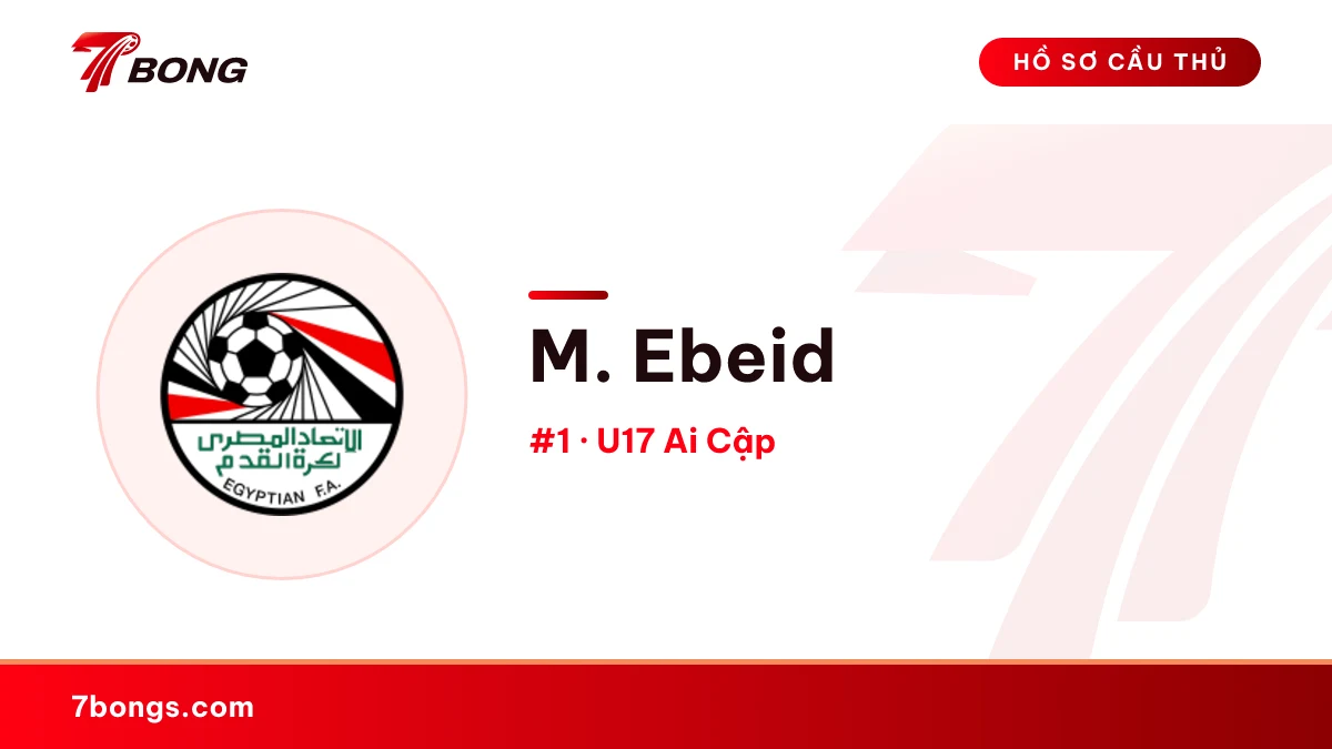 M. Ebeid — U17 Ai Cập