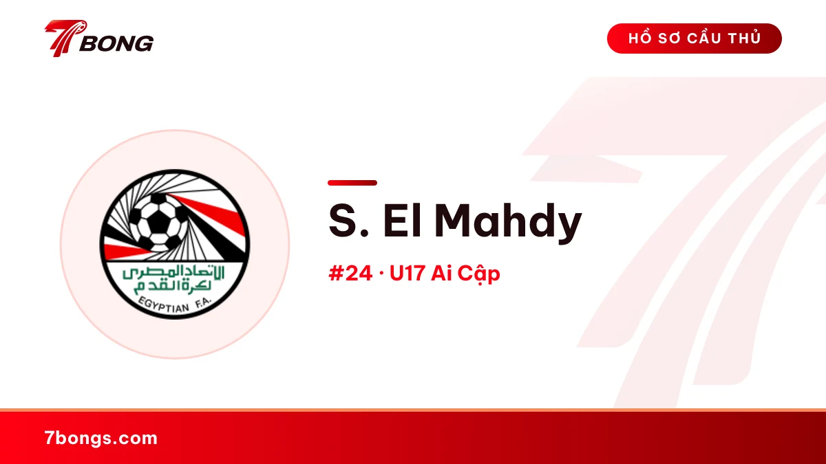 S. El Mahdy — U17 Ai Cập