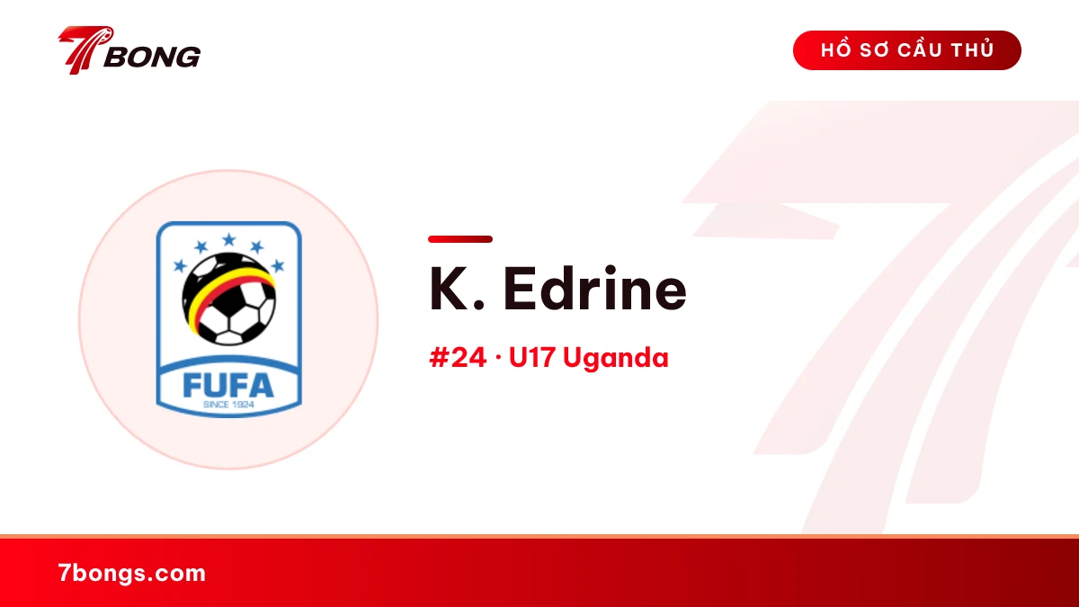 K. Edrine — U17 Uganda