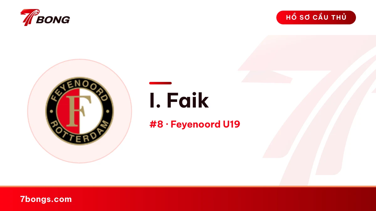 I. Faik — Feyenoord U19