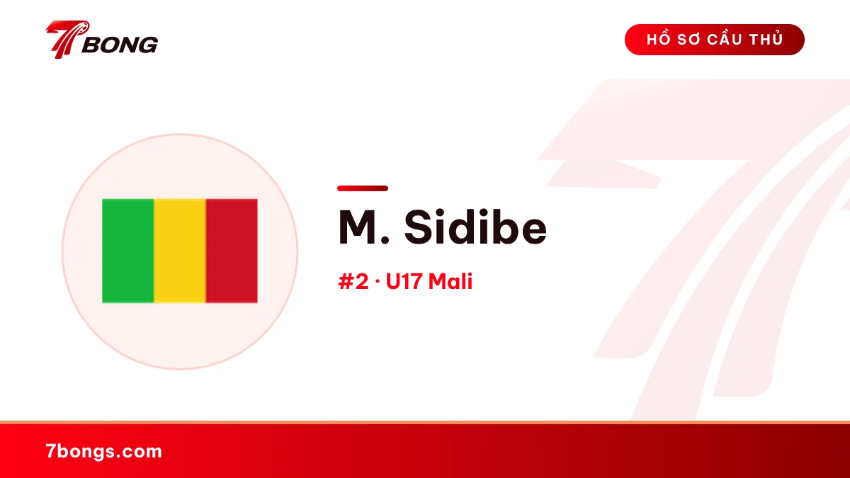 M. Sidibe — U17 Mali