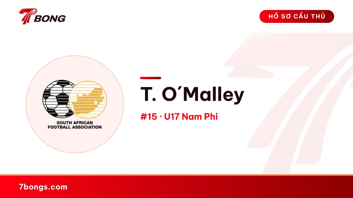 T. O´Malley — U17 Nam Phi