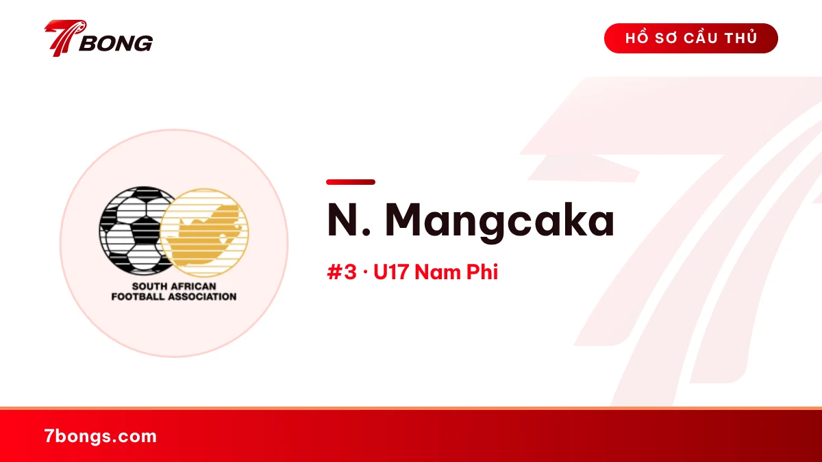 N. Mangcaka — U17 Nam Phi