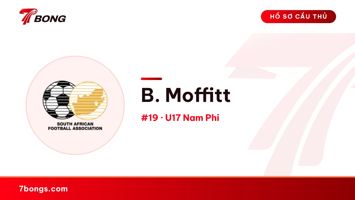 B. Moffitt — U17 Nam Phi