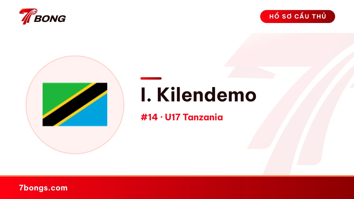 I. Kilendemo — U17 Tanzania