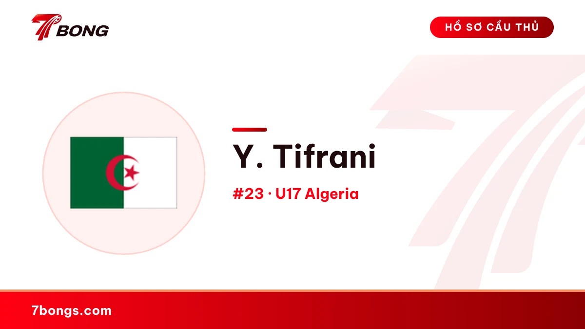 Y. Tifrani — U17 Algeria