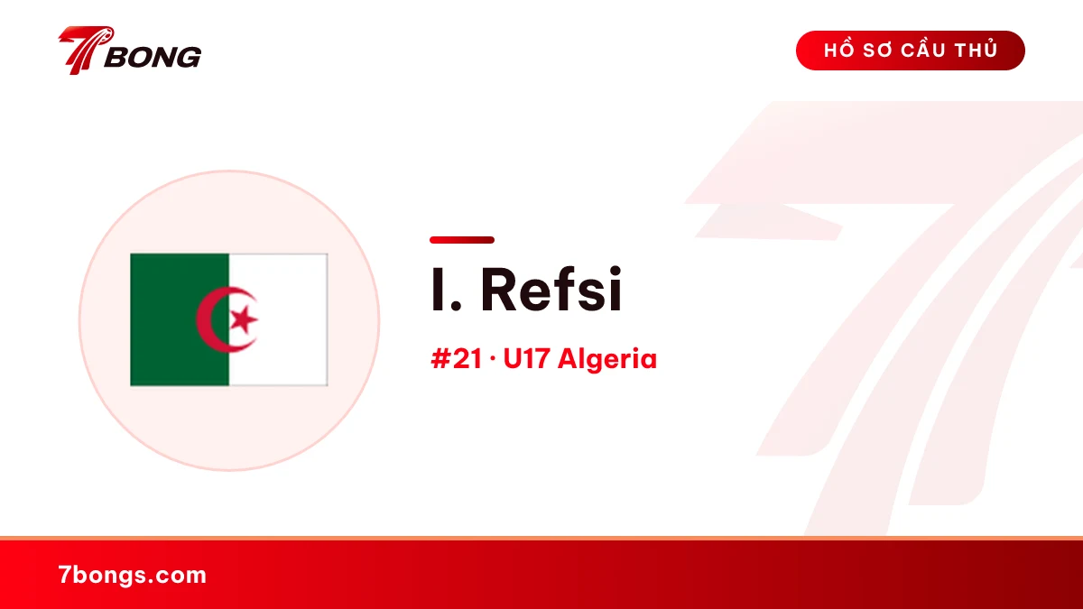 I. Refsi — U17 Algeria