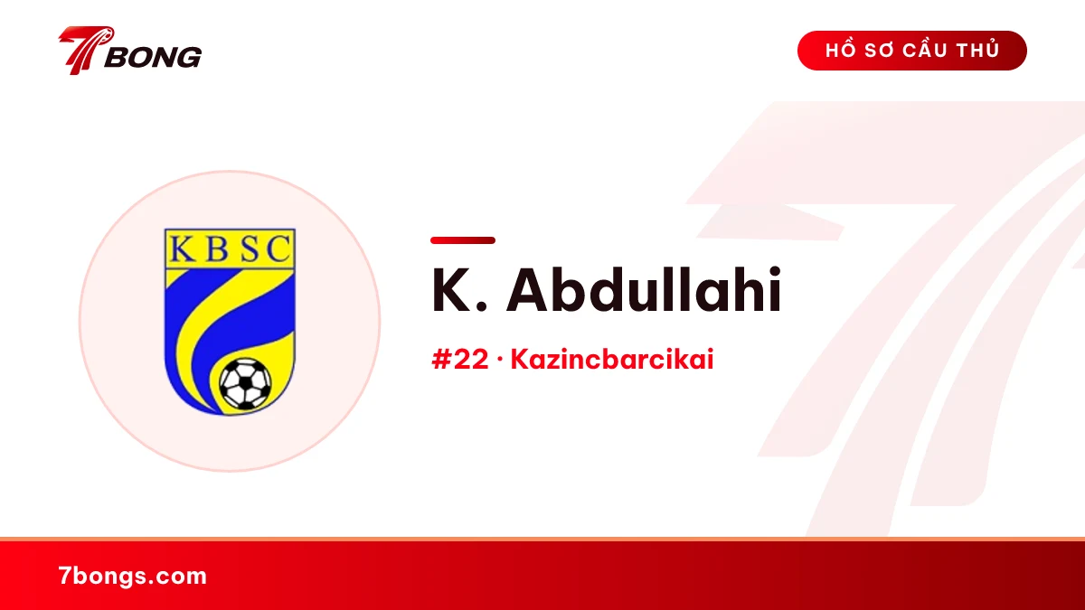 K. Abdullahi — Kazincbarcikai