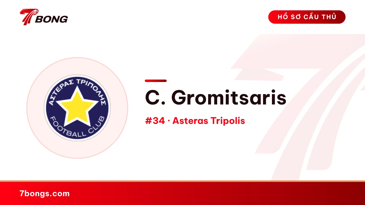 C. Gromitsaris — Asteras Tripolis