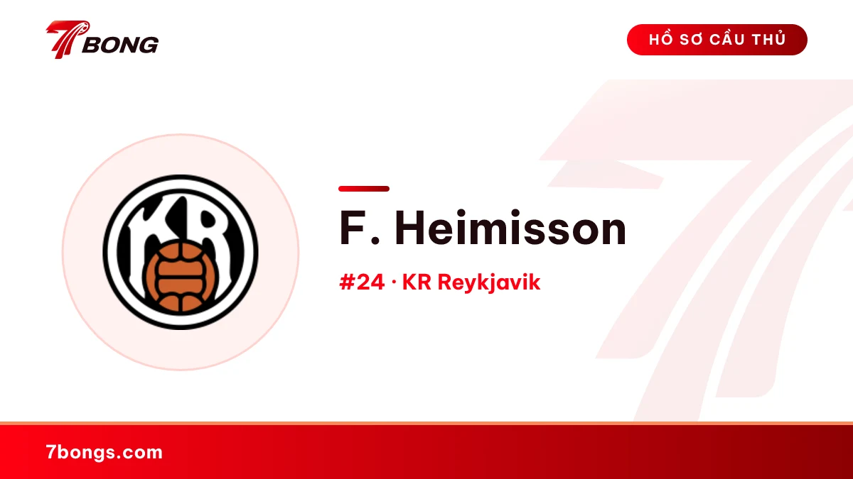 F. Heimisson — KR Reykjavik