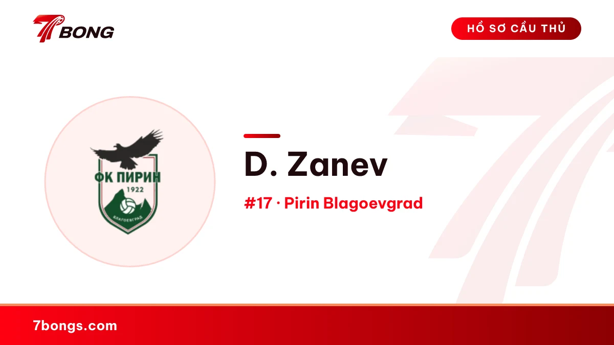 D. Zanev — Pirin Blagoevgrad