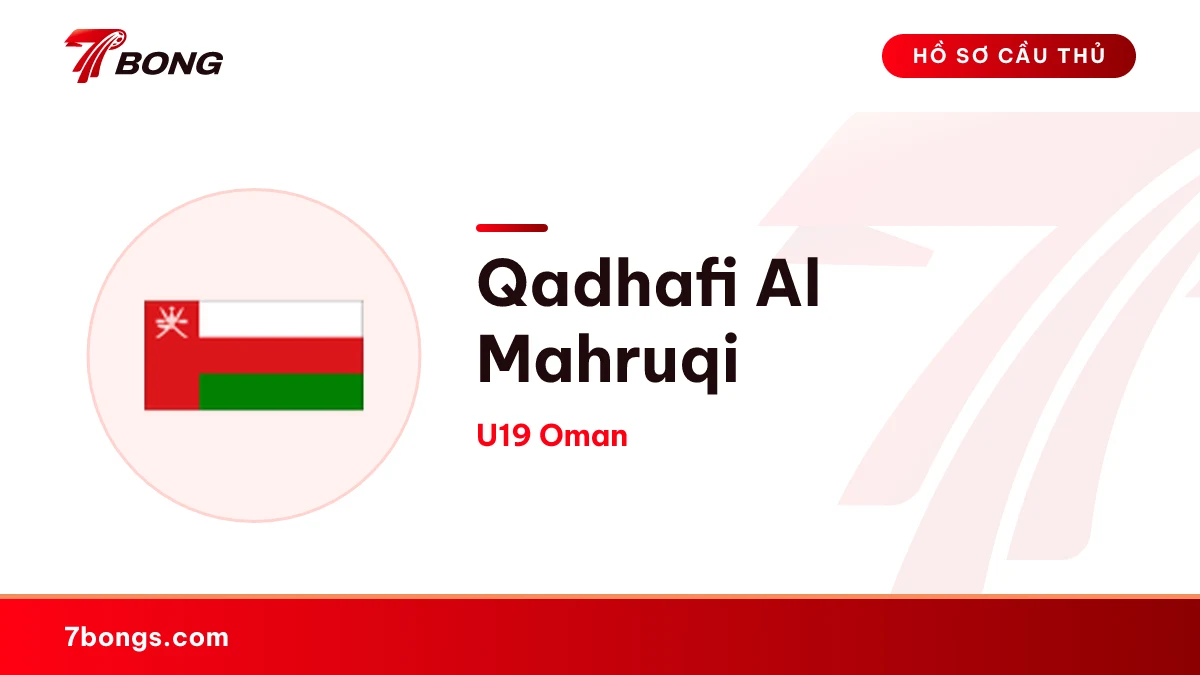 Qadhafi Al Mahruqi — U19 Oman