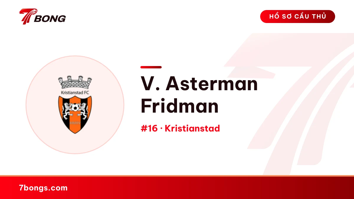 V. Asterman Fridman — Kristianstad