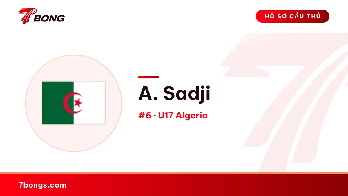 A. Sadji — U17 Algeria