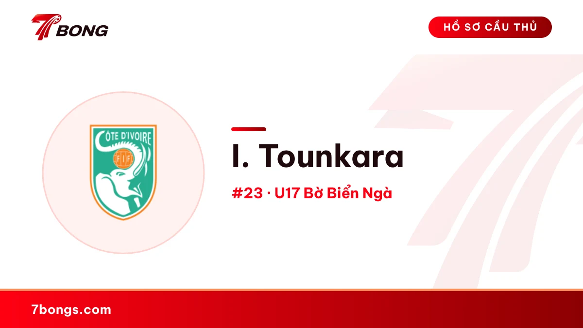 I. Tounkara — U17 Bờ Biển Ngà