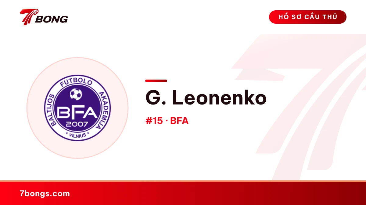 G. Leonenko — BFA