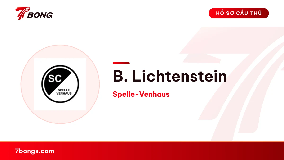 B. Lichtenstein — Spelle-Venhaus