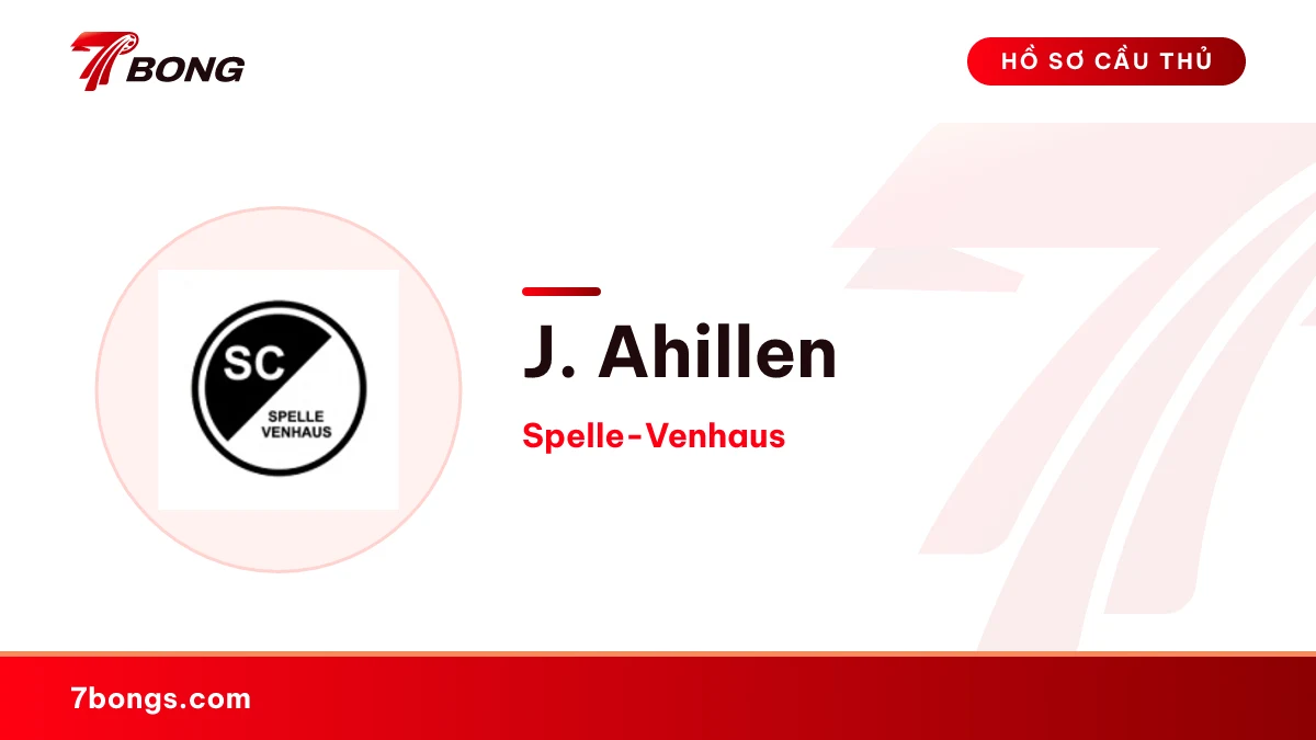 J. Ahillen — Spelle-Venhaus