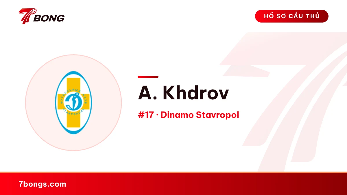 A. Khdrov — Dinamo Stavropol