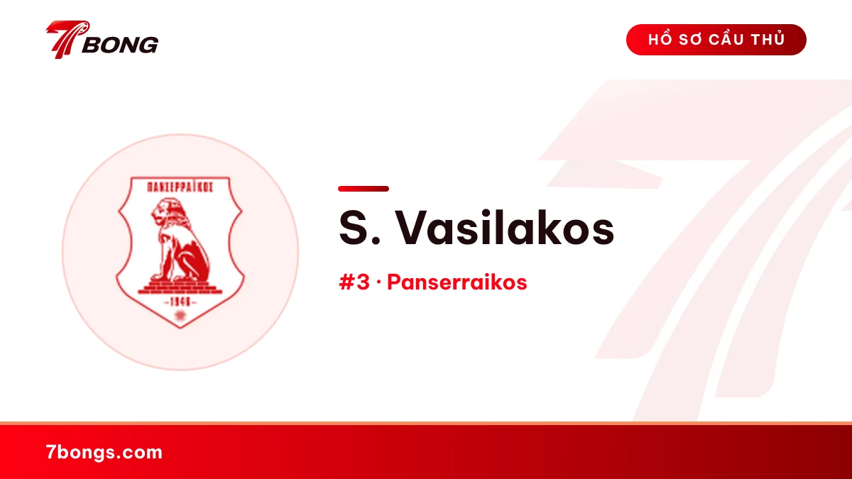 S. Vasilakos — Panserraikos