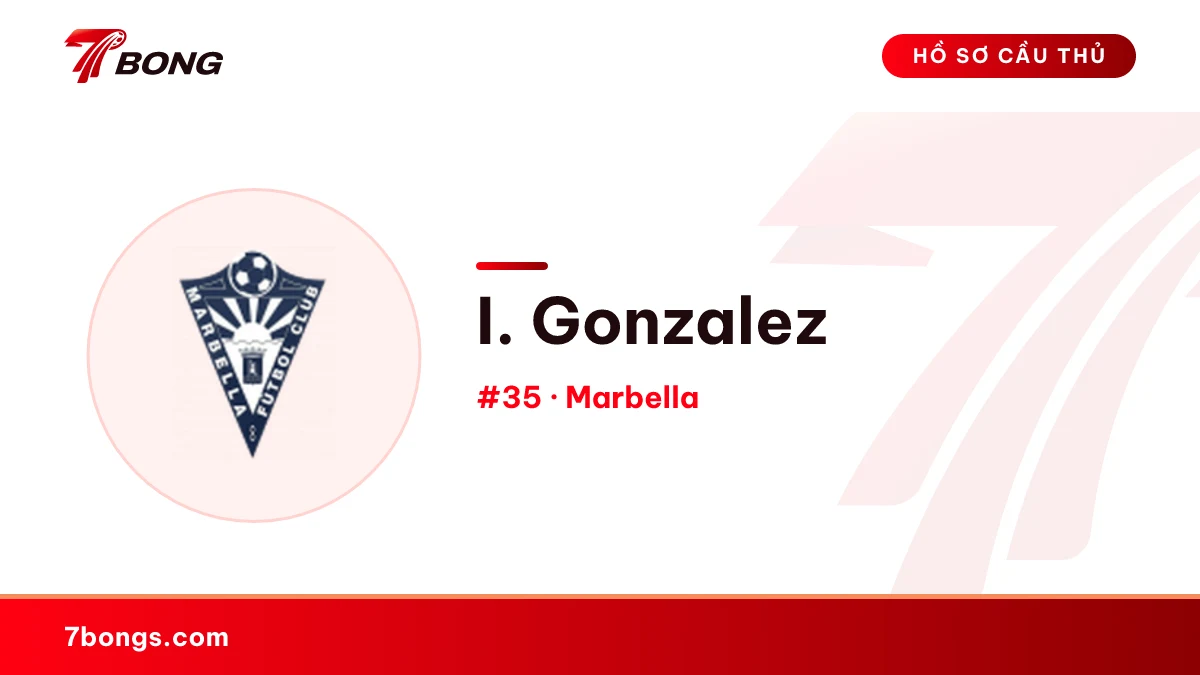 I. Gonzalez — Marbella